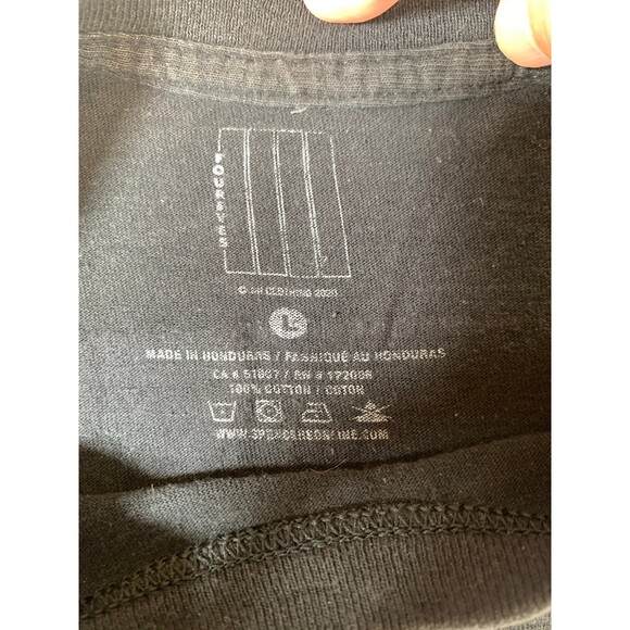 Doki Doki Foureyes x Based Kawaii black t shirt size large hentai anime Japan - Picture 5 of 7